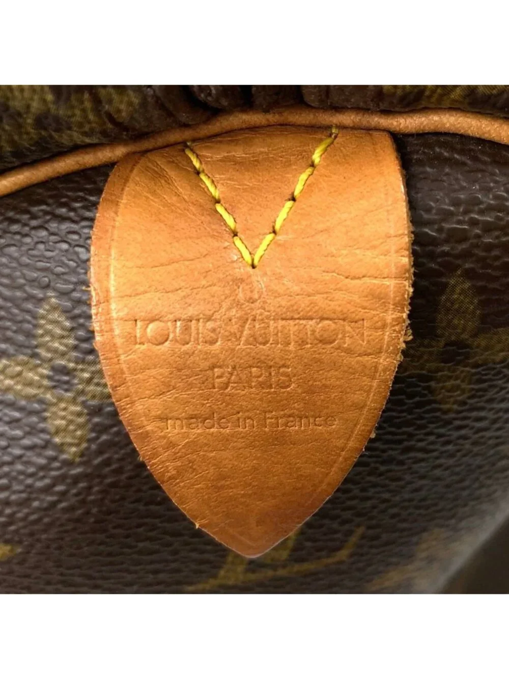 Louis Vuitton Keepall 60 Monogram Leather Brown Light Boston Bag Gold